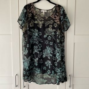 Motherhood Maternity Blouse with Camisole